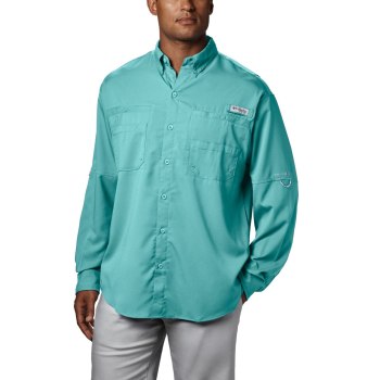 Columbia Muške Košulje - PFG Tamiami II Long Sleeve Svijetlo Plave | NPML-56914